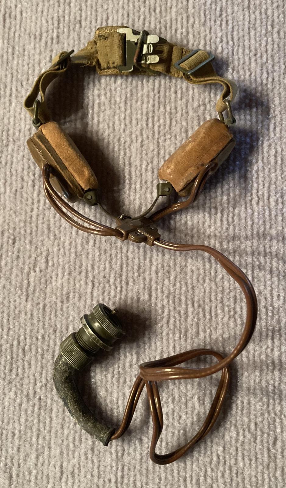 WWII era Air Force low level throat microphone