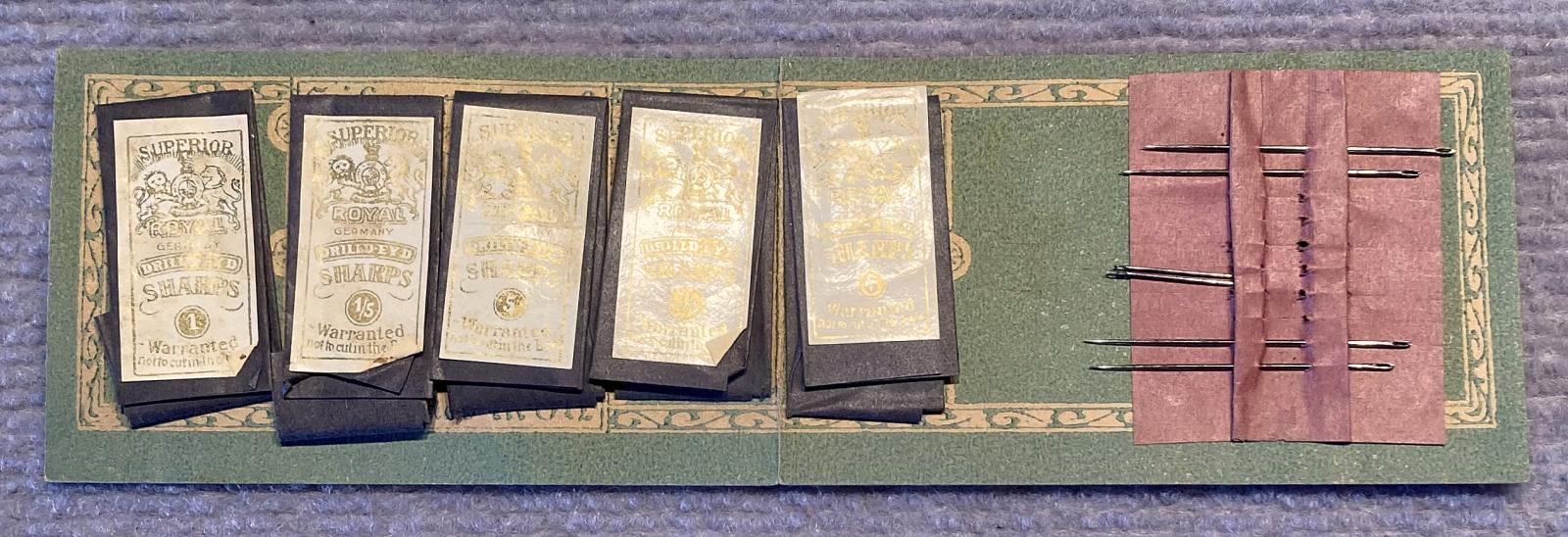 Contents of The Renown Needle Book