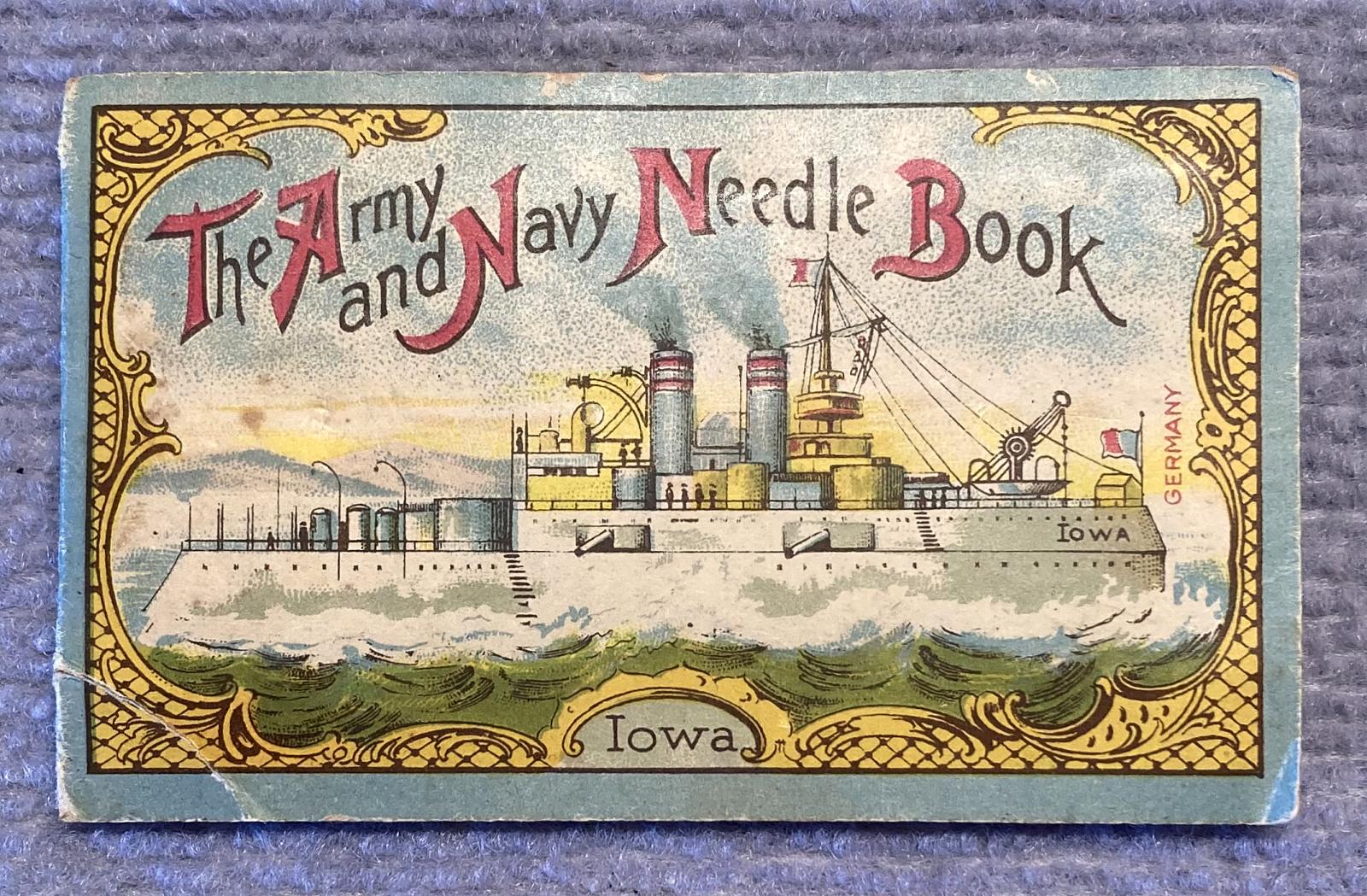 Front cover of The Army and Navy Needle Book - 3