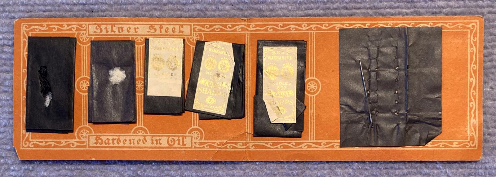 Contents of The Army and Navy Needle Book - 3