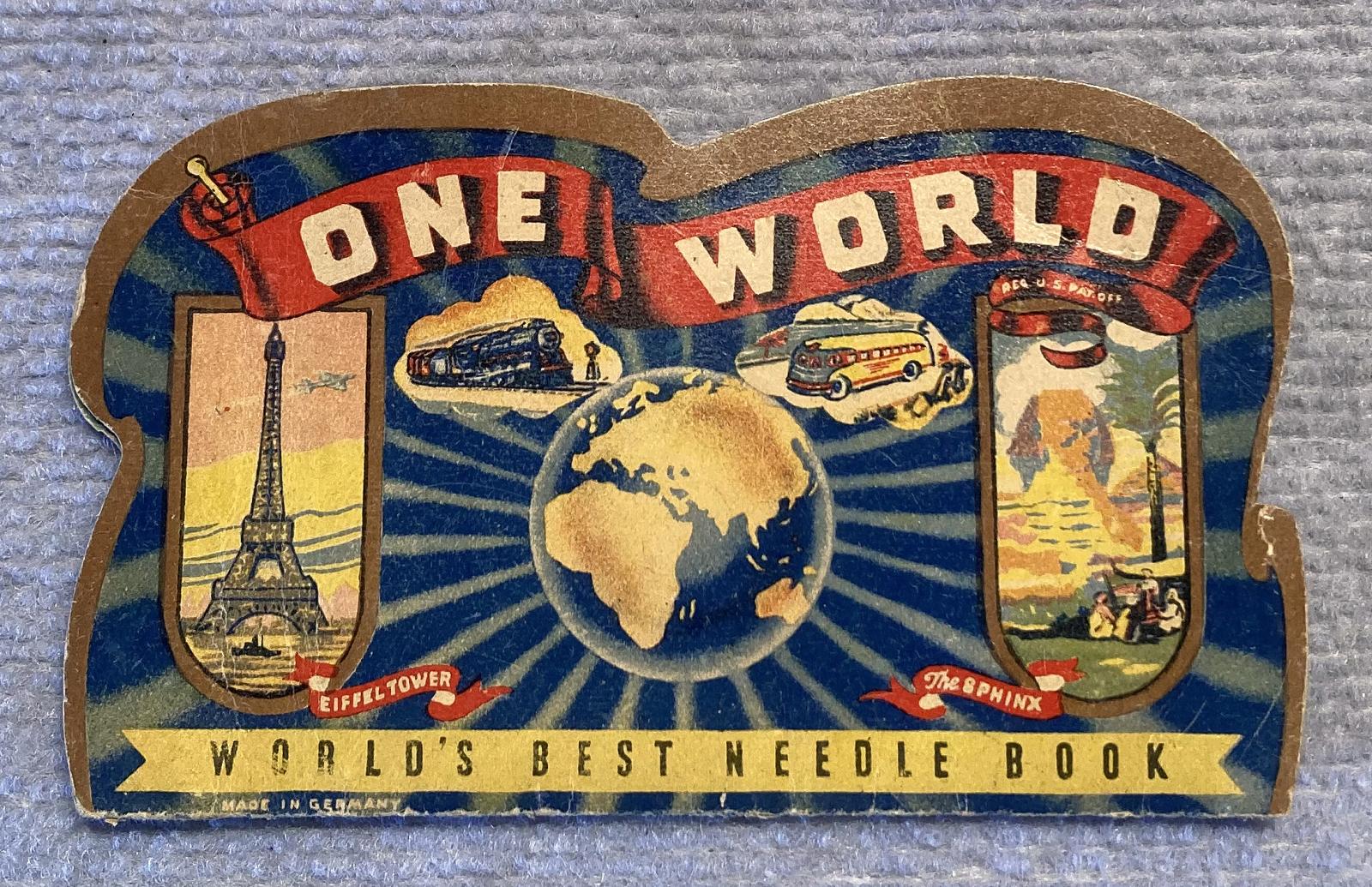 Front cover of One World - World's Best Needle Book