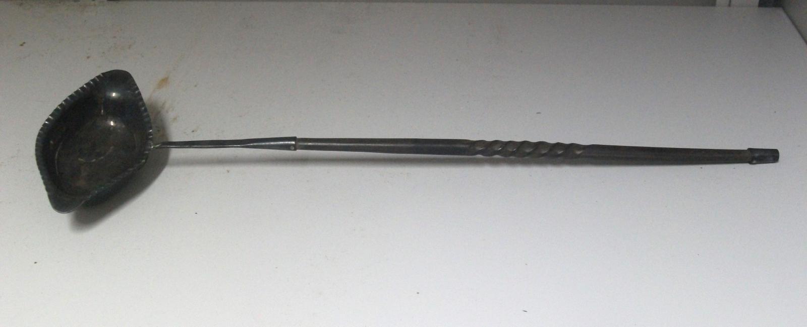 Ladle made from whale baleen.