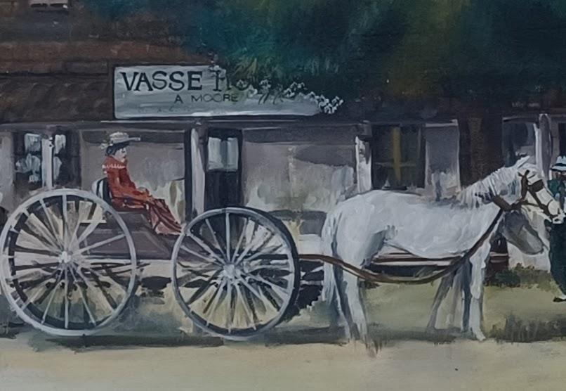 Painting - Vasse Hotel (1985)