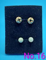 Avon - jade earrings