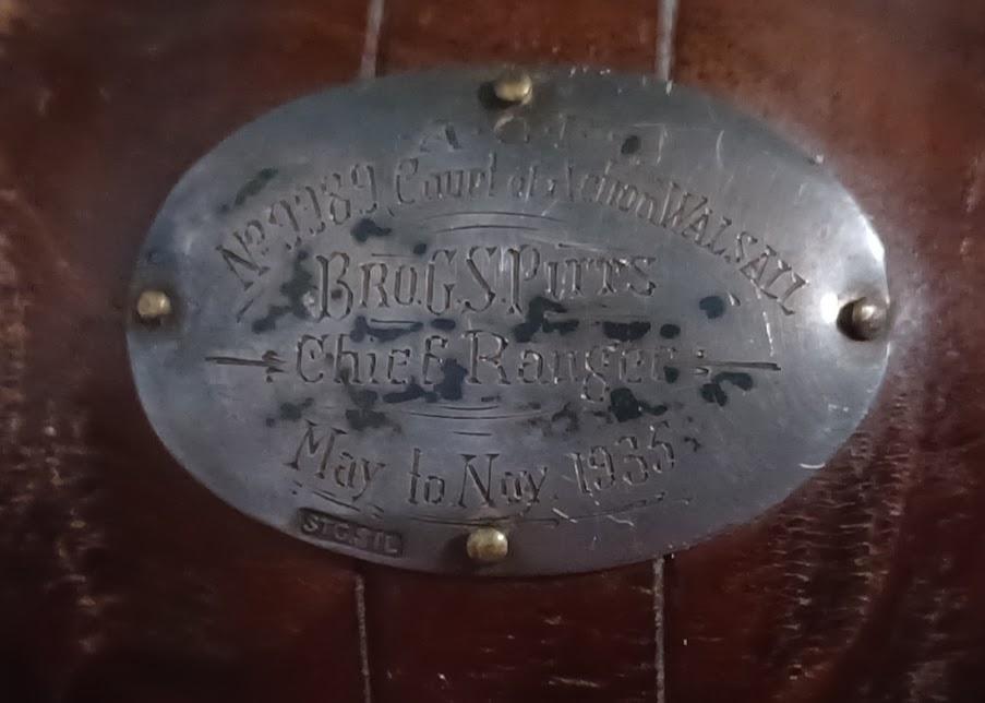 Gavel plaque - G Pitts
