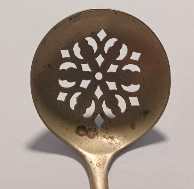 Pattern on Sugar Sifter Spoon