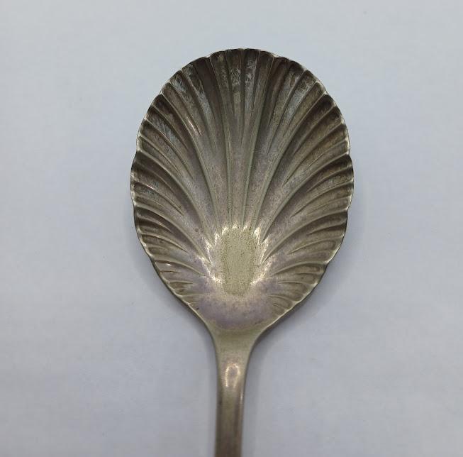 Bowl of jam spoon