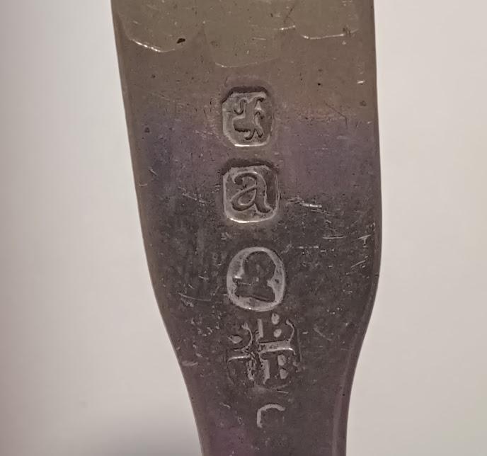 Back of teaspoon