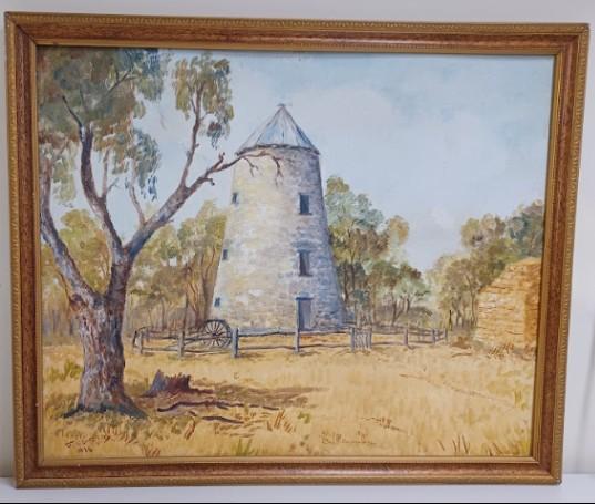 Painting by Joyce Curtis
