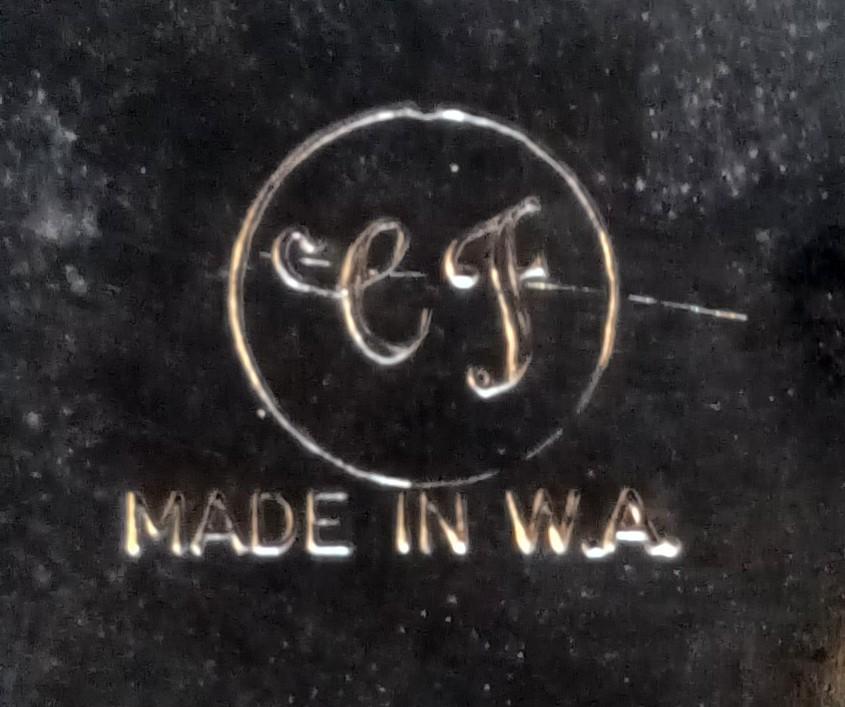 Endeavour silver plate markings