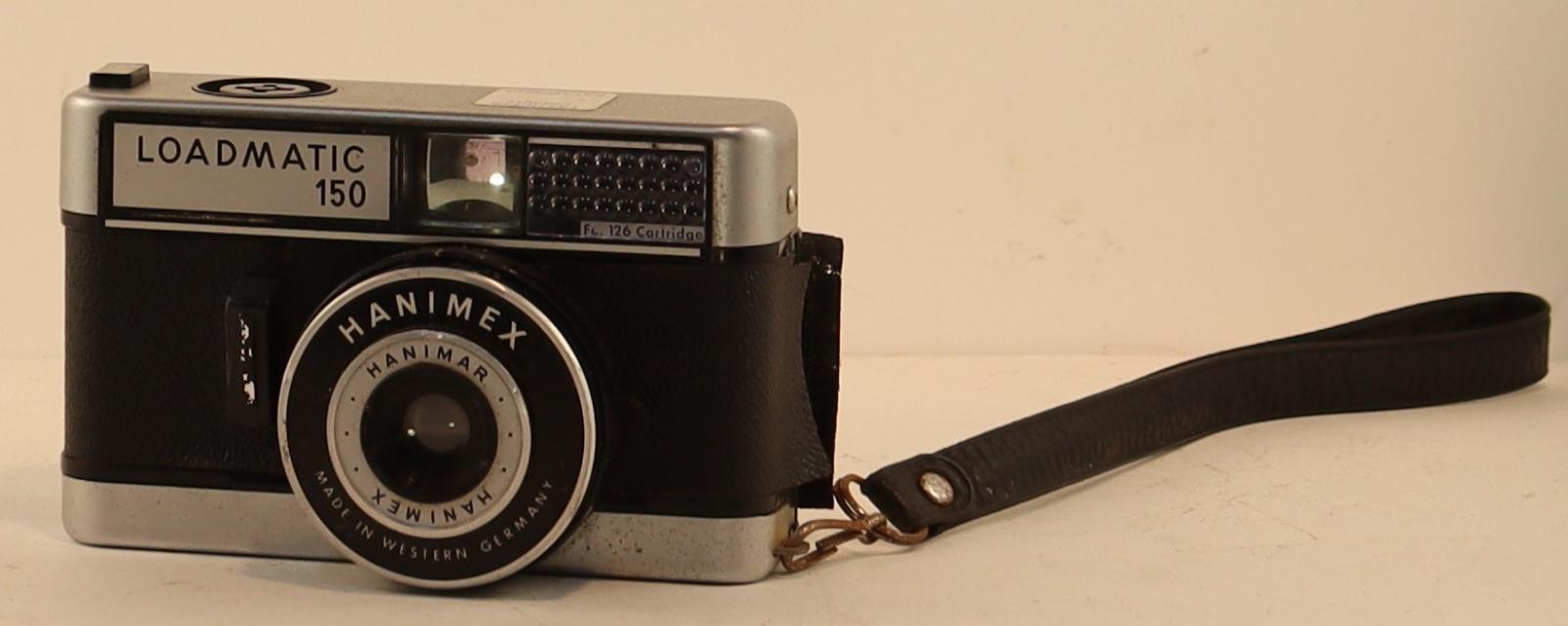 Front view of Hanimex Loadamatic 150 Camera