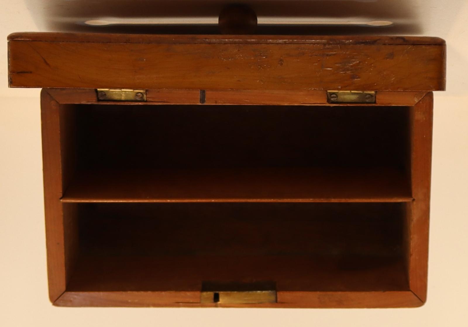 Top open view of Correspondence Box