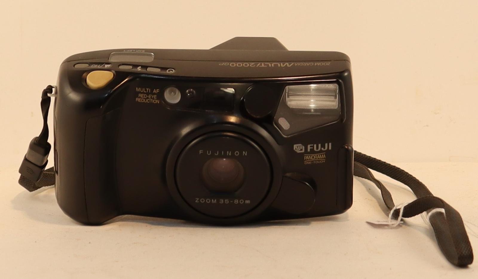 Front top view of Fujinon Camera