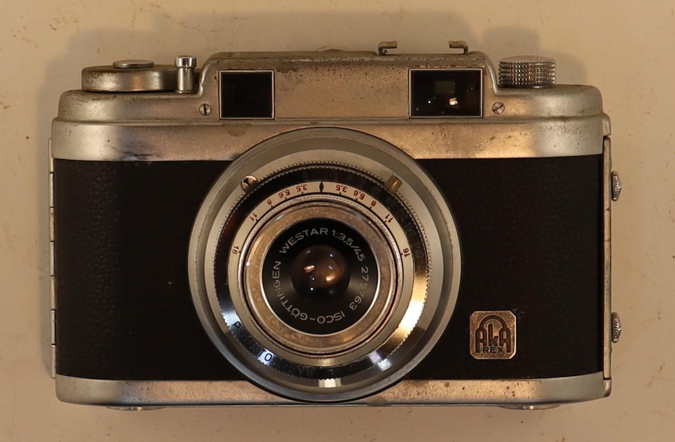 Front view of Akarex Camera 