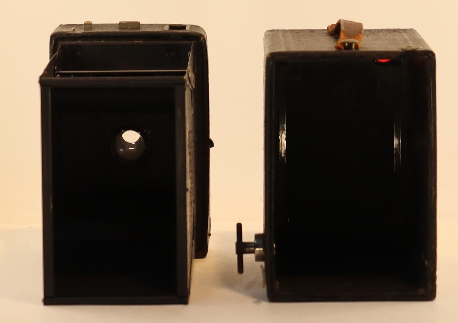 Apart view of No 2A Brownie Camera