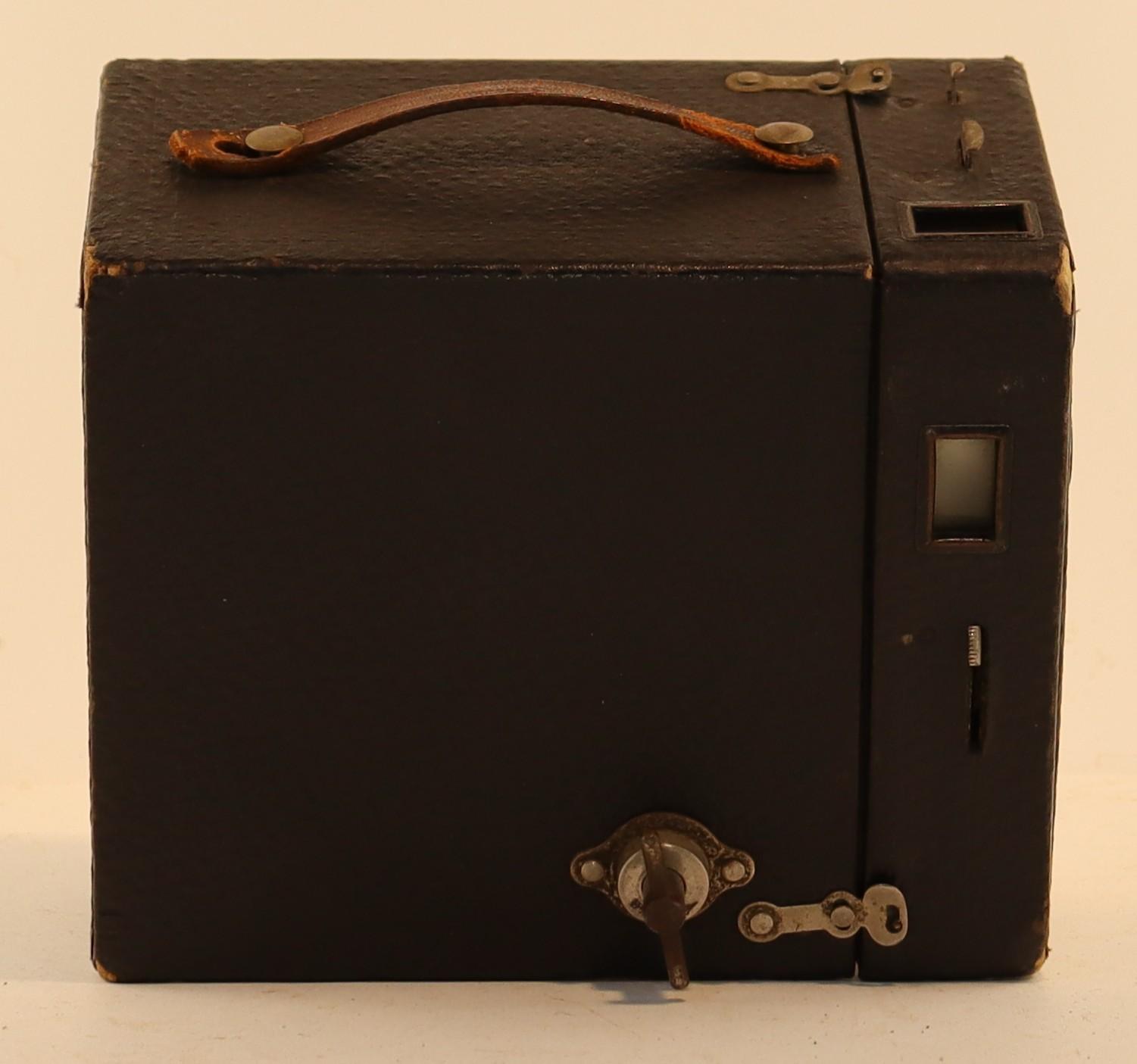 Right and top view of No 2A Brownie Camera