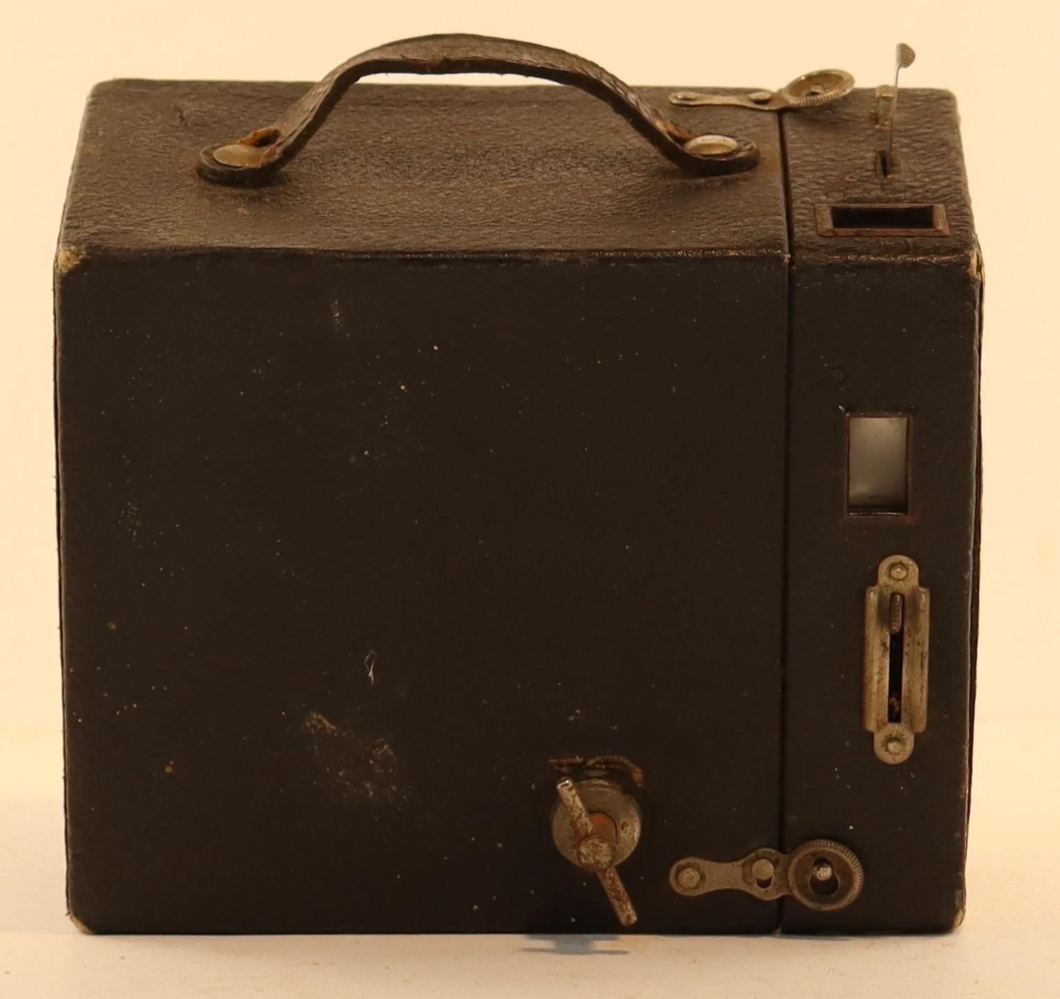 Right side and top view of No 2A Brownie Camera