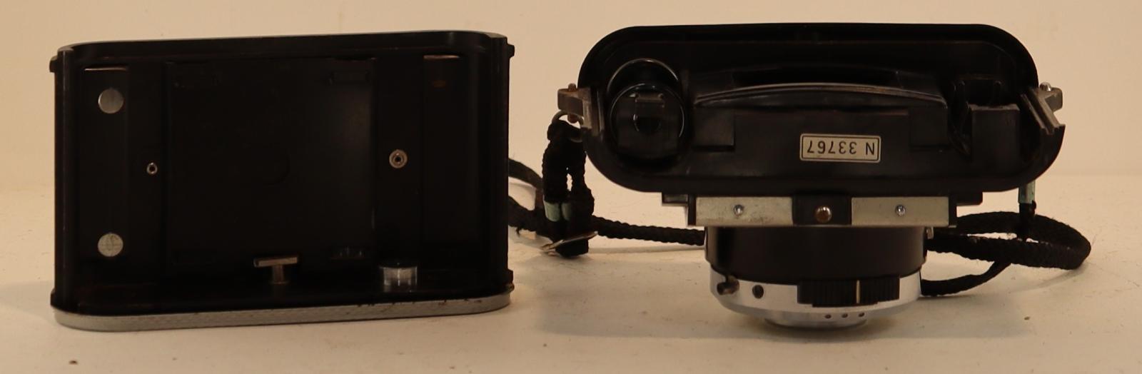 View of Back and Front of Coronet Camera Apart