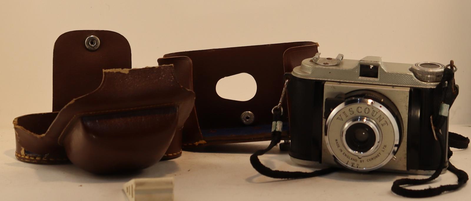 View of Case and Coronet Camera
