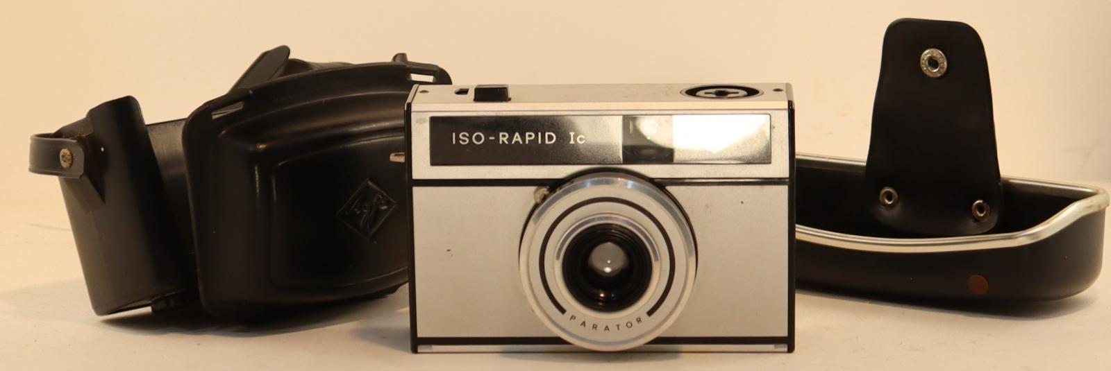 View of Agfa Camera and Case