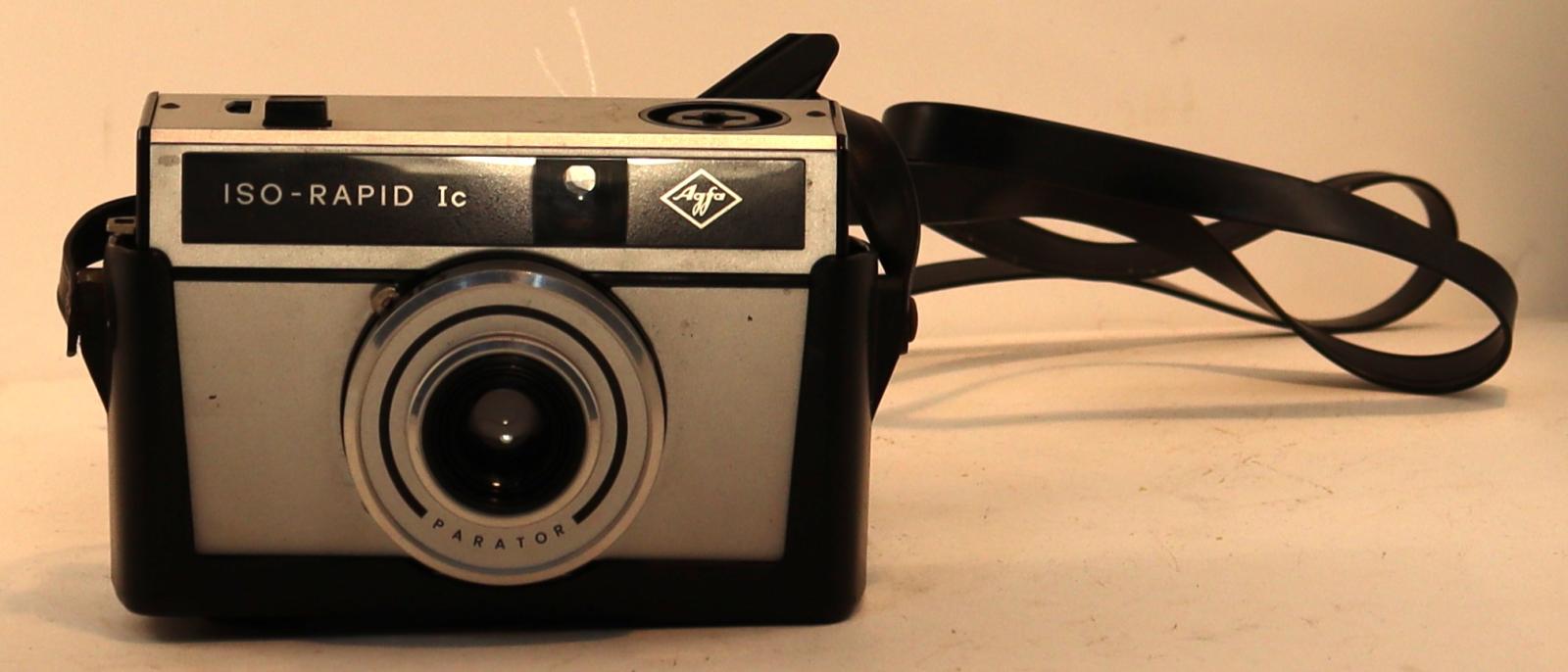 View of Agfa Camera in Case