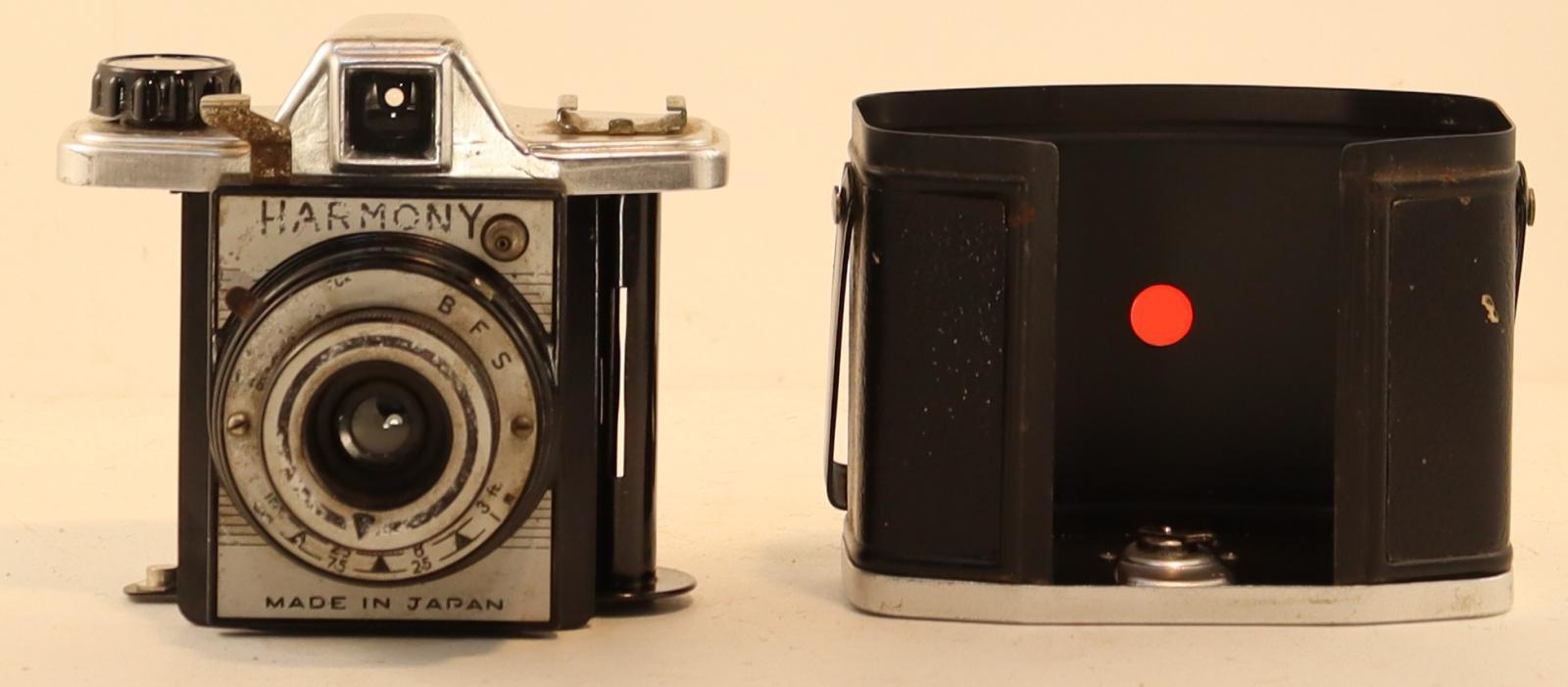 View of Front of Camera and Base Apart