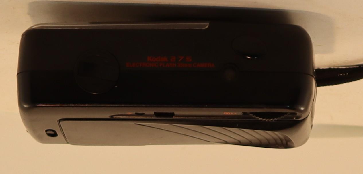 Top view of Kodak 275 Electronic Flash 35mm Camera
