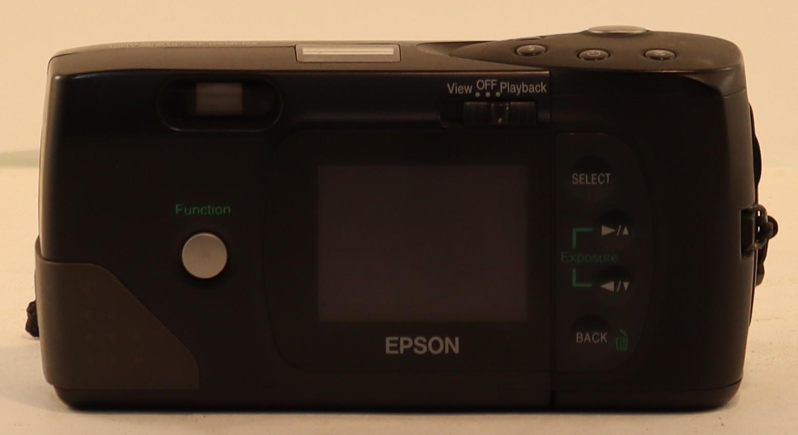 Back view of Epson Photo PC 700 Camera