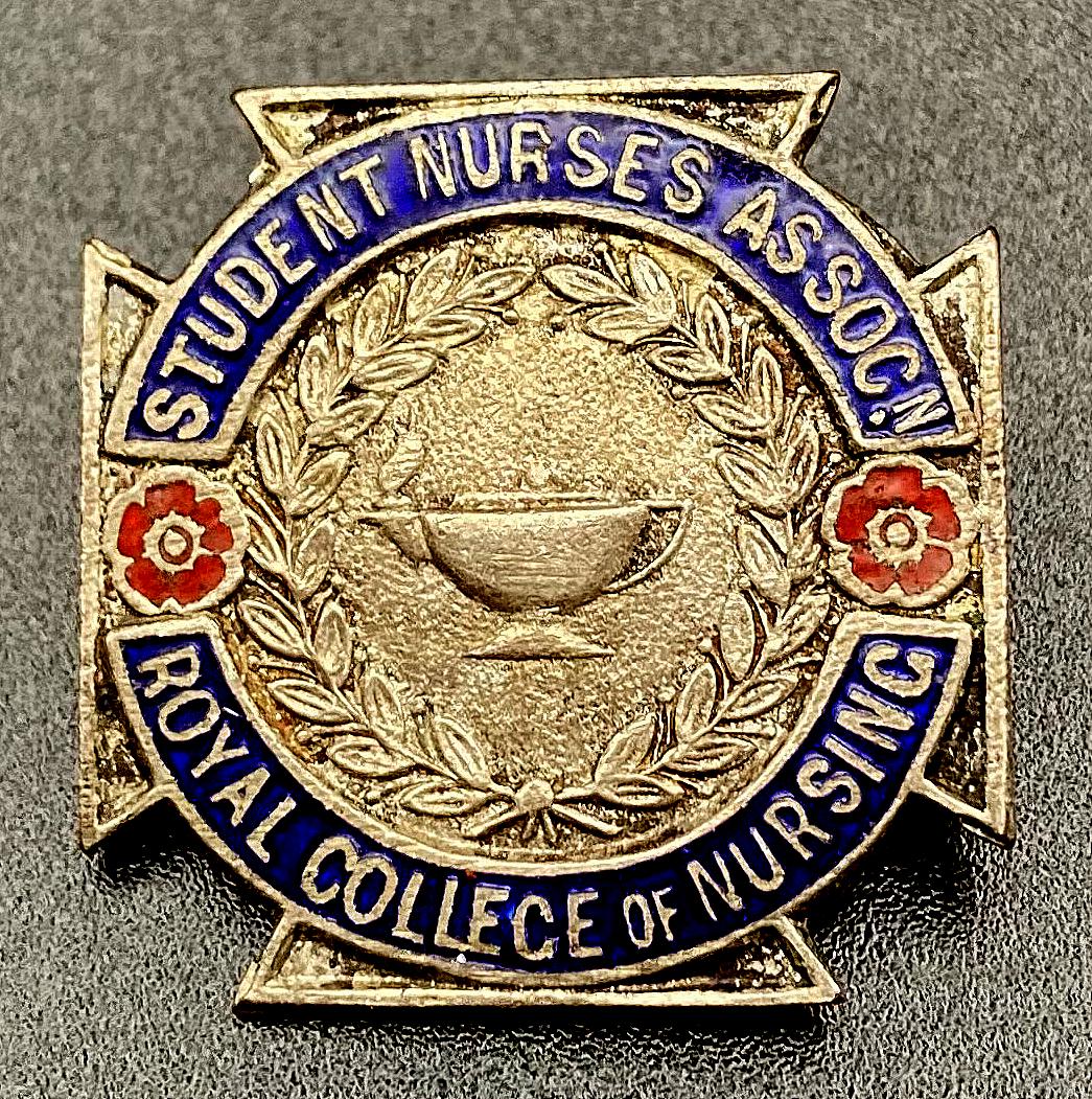 Student Nurses Association Royal College of Nursing badge 