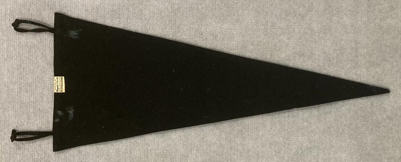Reverse of souvenir felt pennant  - TSMV Manoora