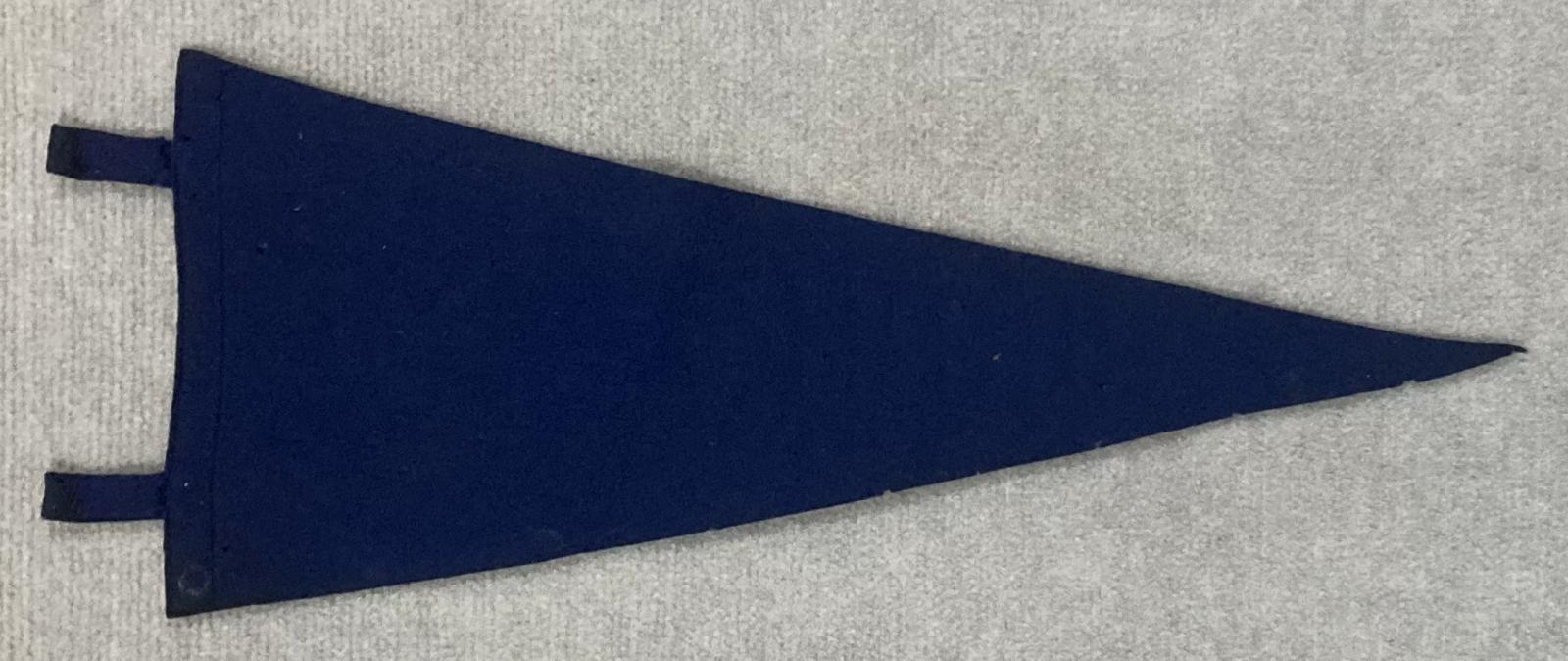 Reverse of souvenir felt naval pennant  - HMAS Nirimba