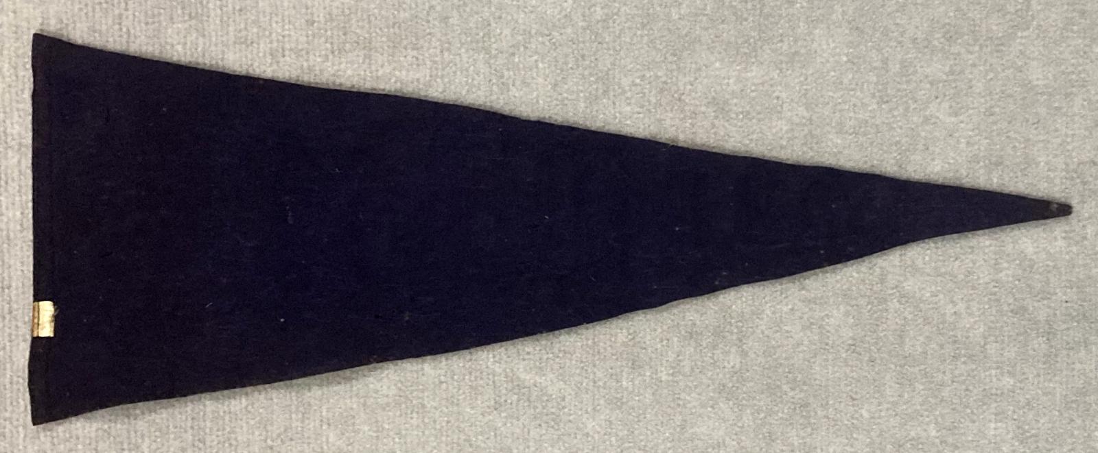 Reverse of souvenir felt naval pennant - HMAS Cerberus - 1