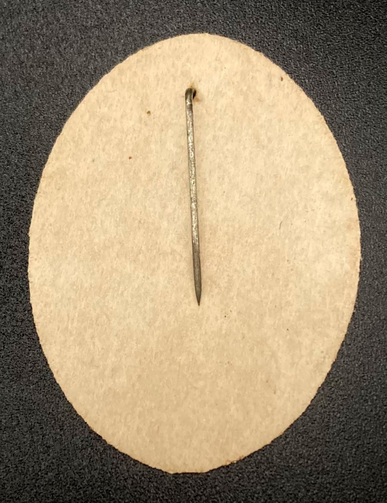Reverse of British Sailors' Society Appeal pin - Matthew Flinders
