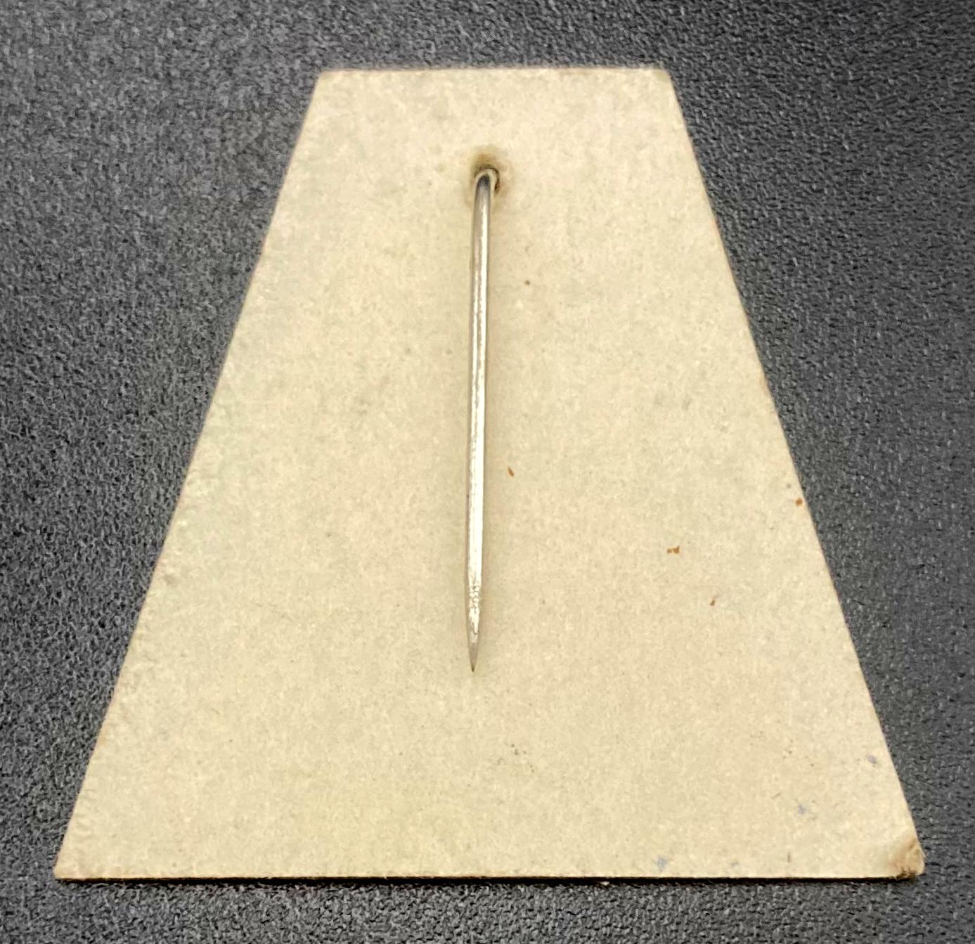 Reverse of British Sailors' Society Appeal pin - bell
