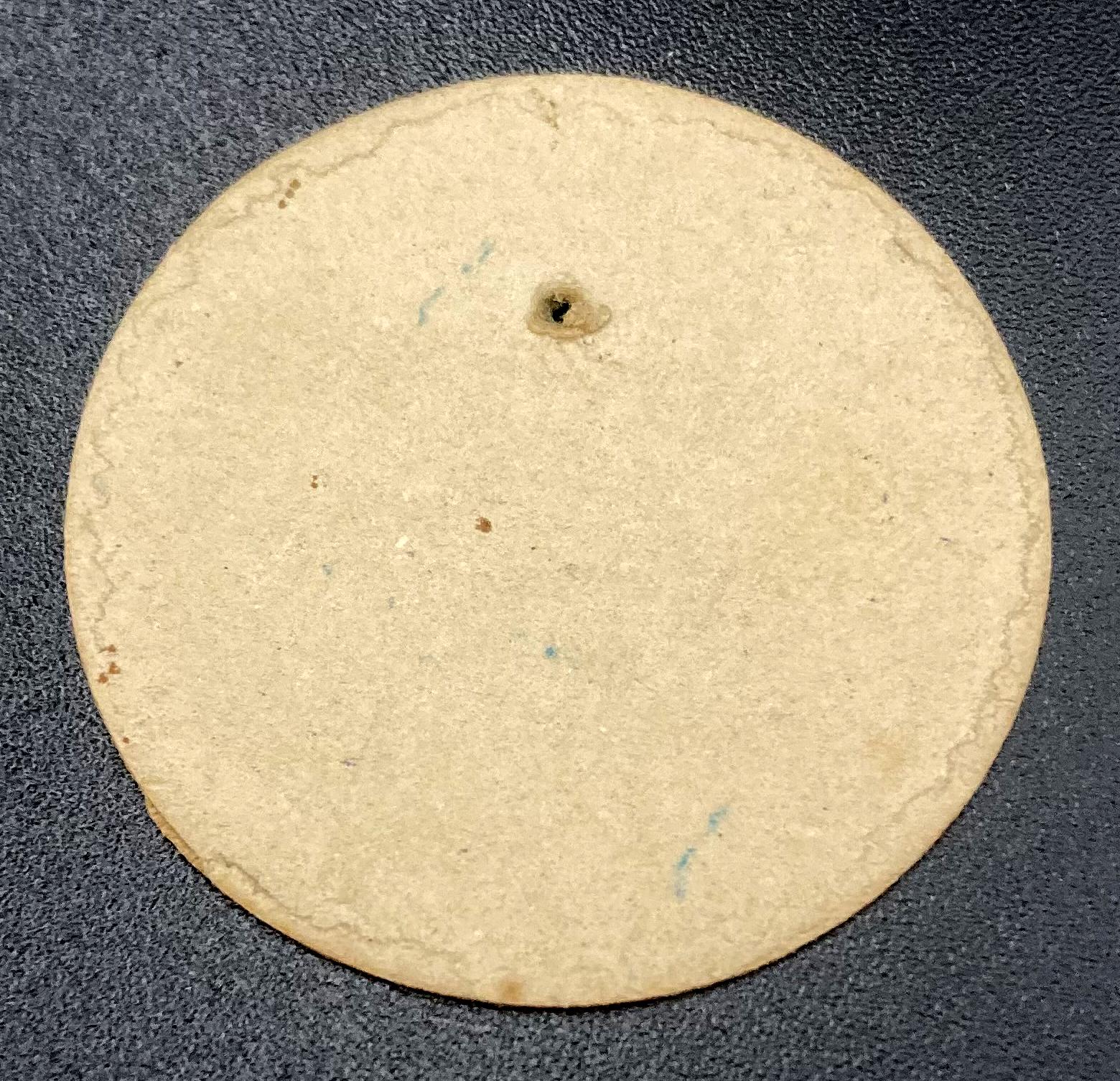 Reverse of Navy League fundraising pin