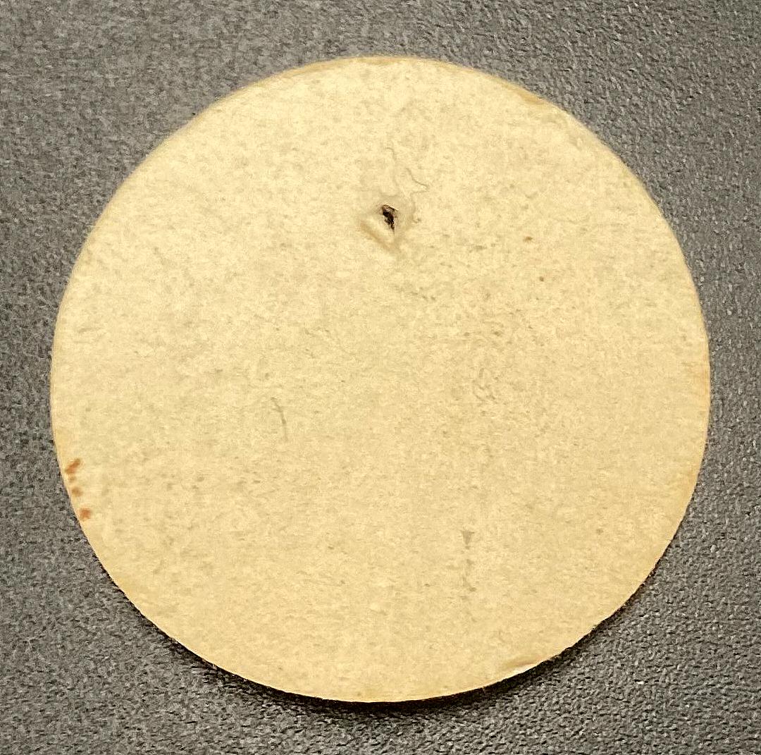 Reverse of British Sailors' Society Merchant Seamen's Appeal celluloid pin