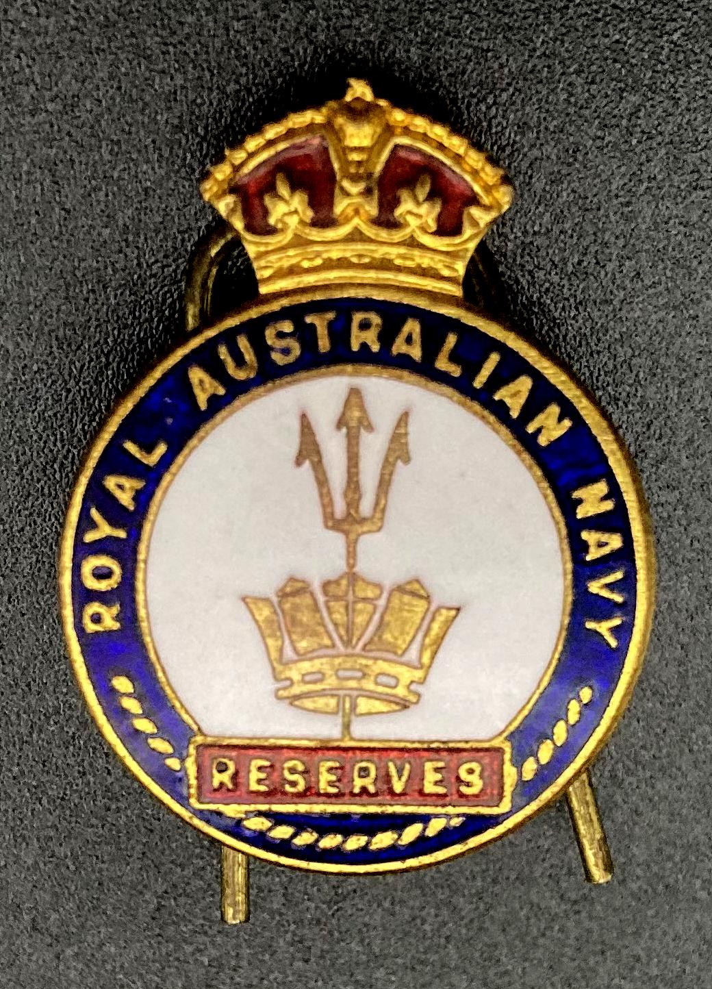 Royal Australian Navy Reserves lapel pin