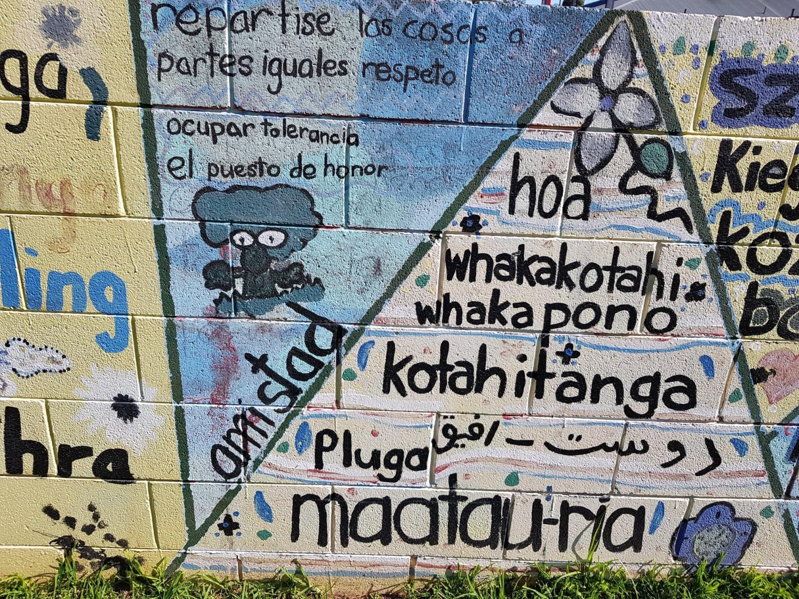 298 Multicultural wall