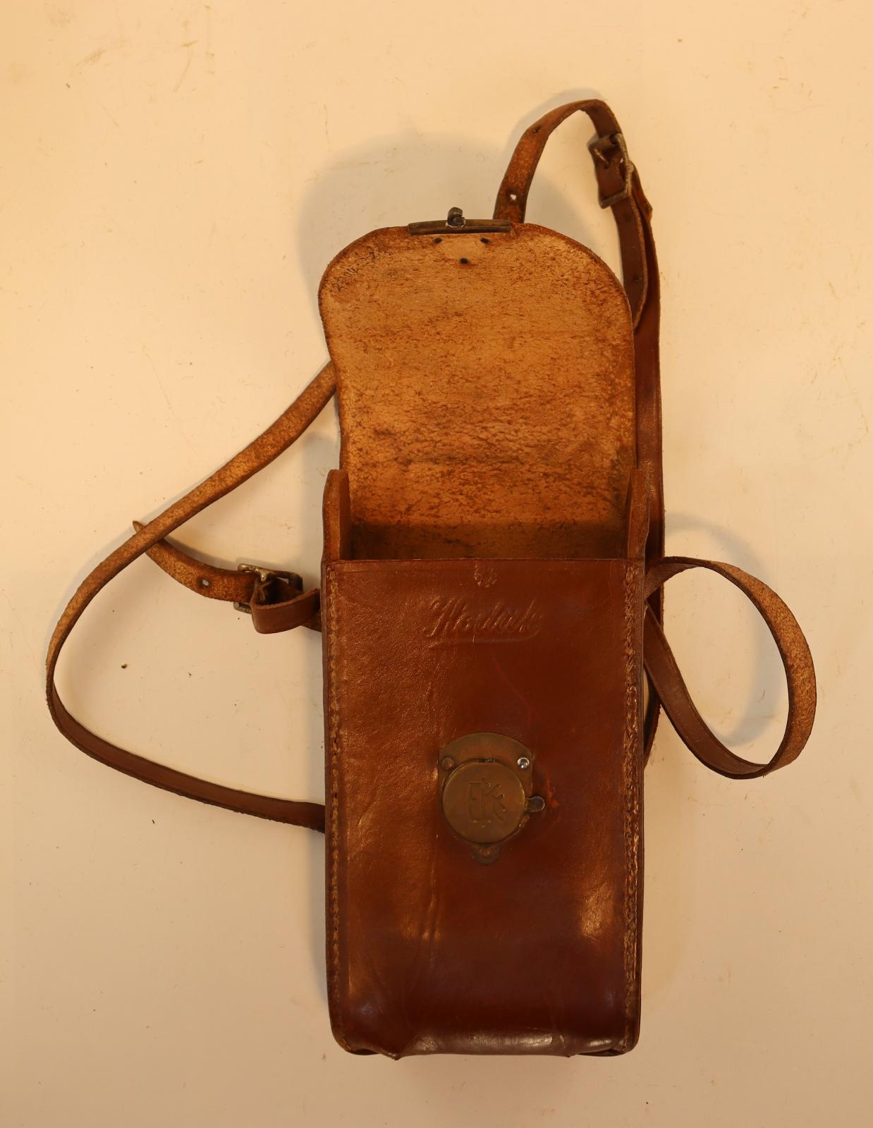 View of open Kodak Camera Carry Case