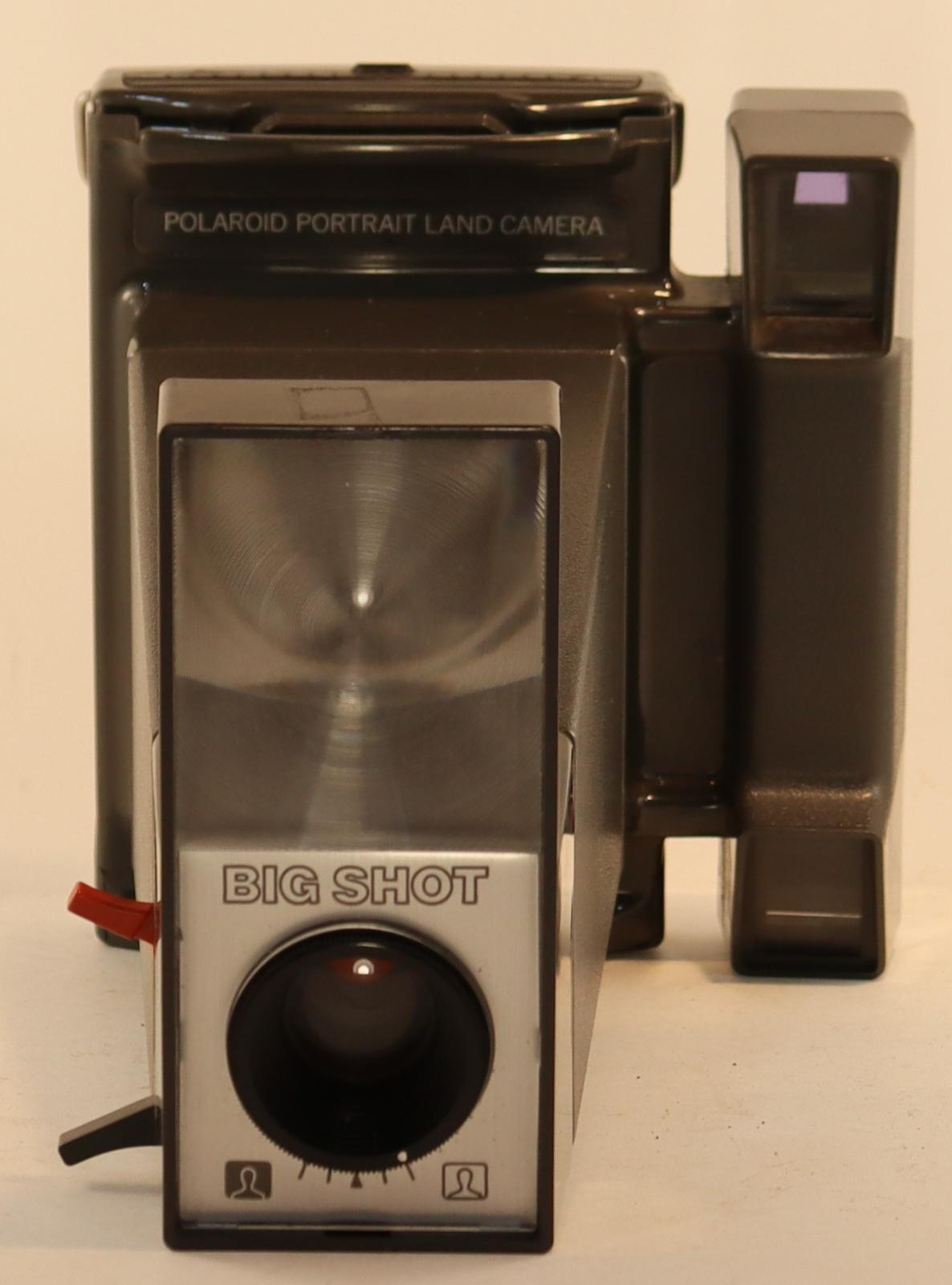 Front view of Polaroid Portrait Land Camera