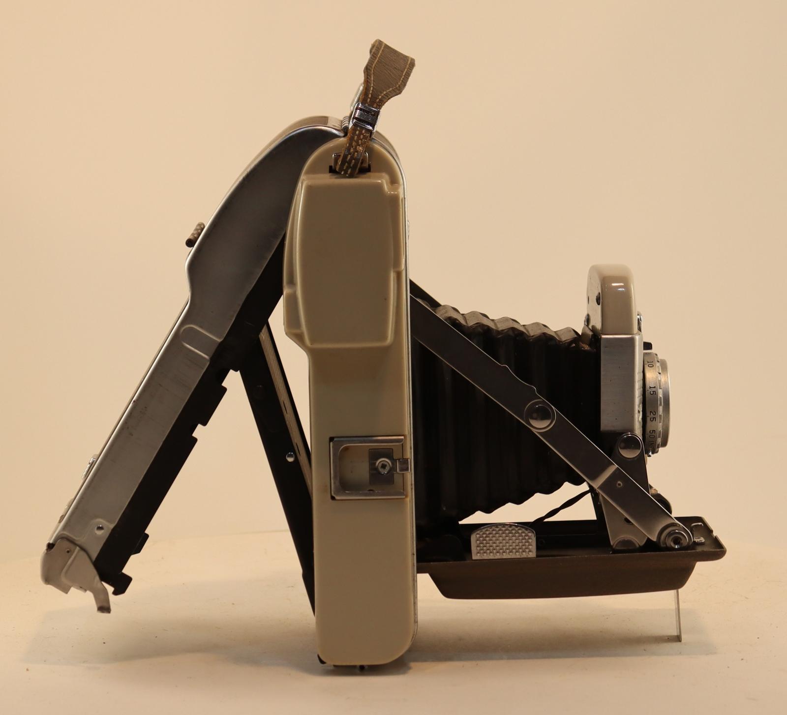 Side view of Polaroid Land Camera