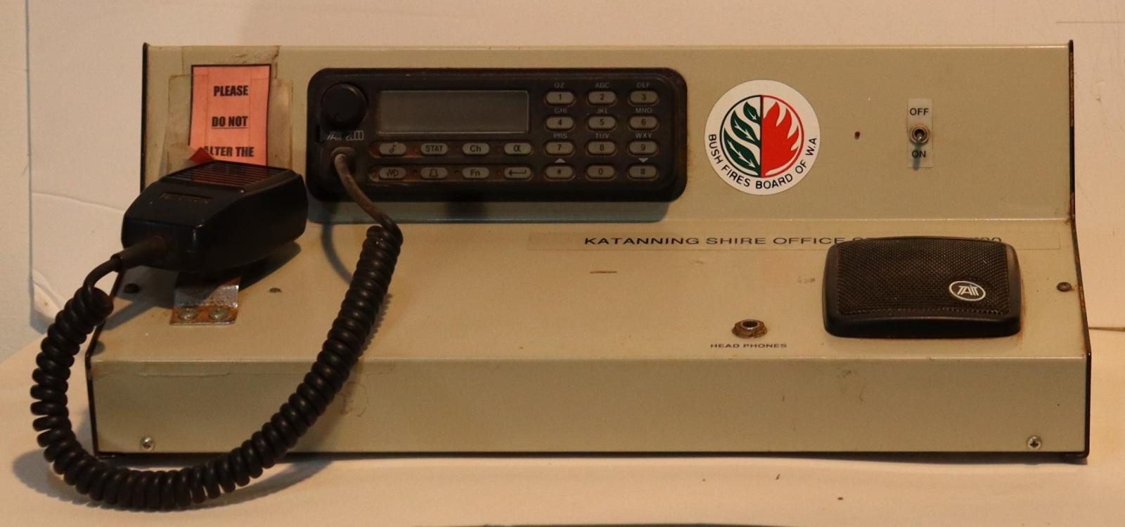 Front view of Bush Fire Radio