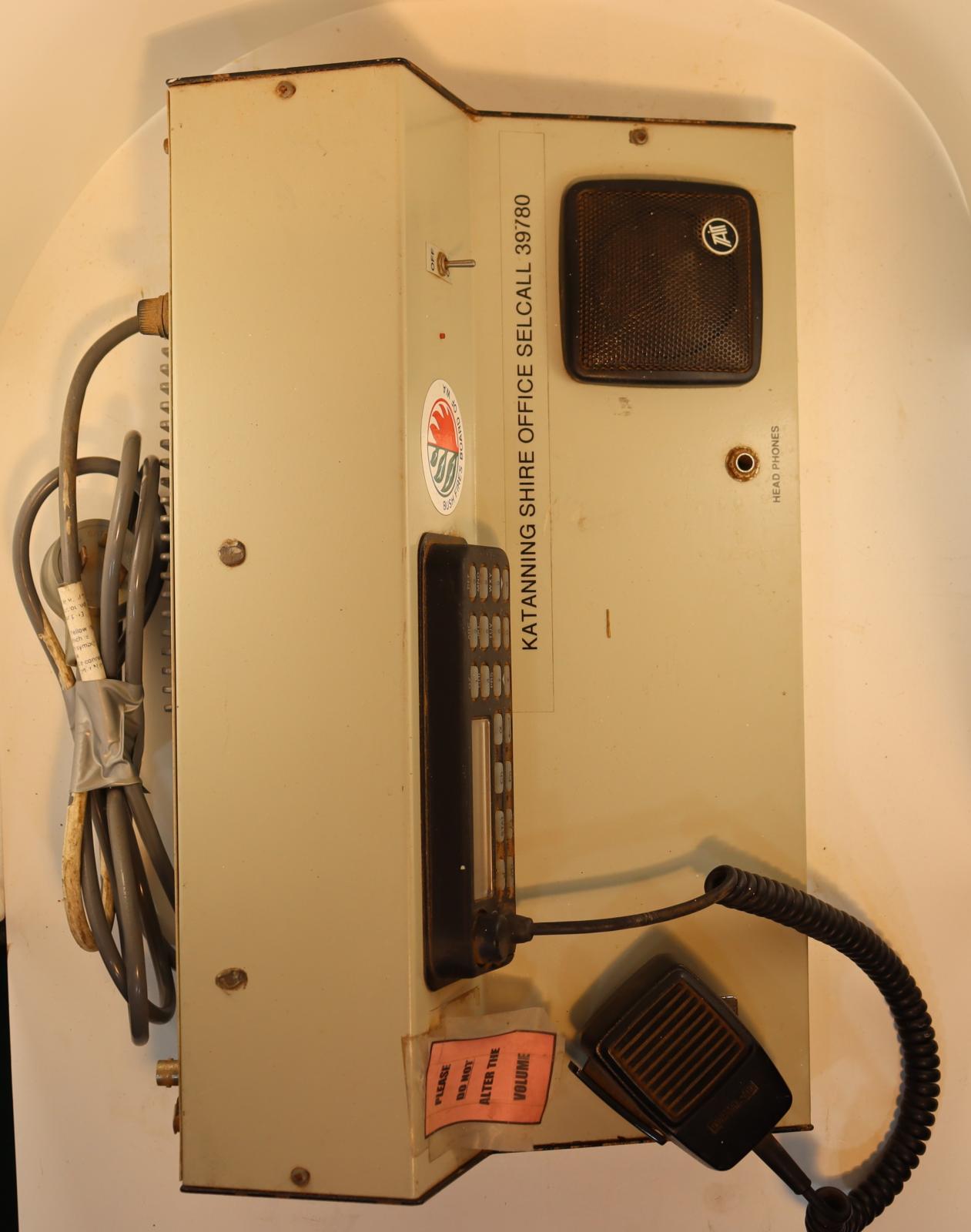 Top view of Bush Fire Radio
