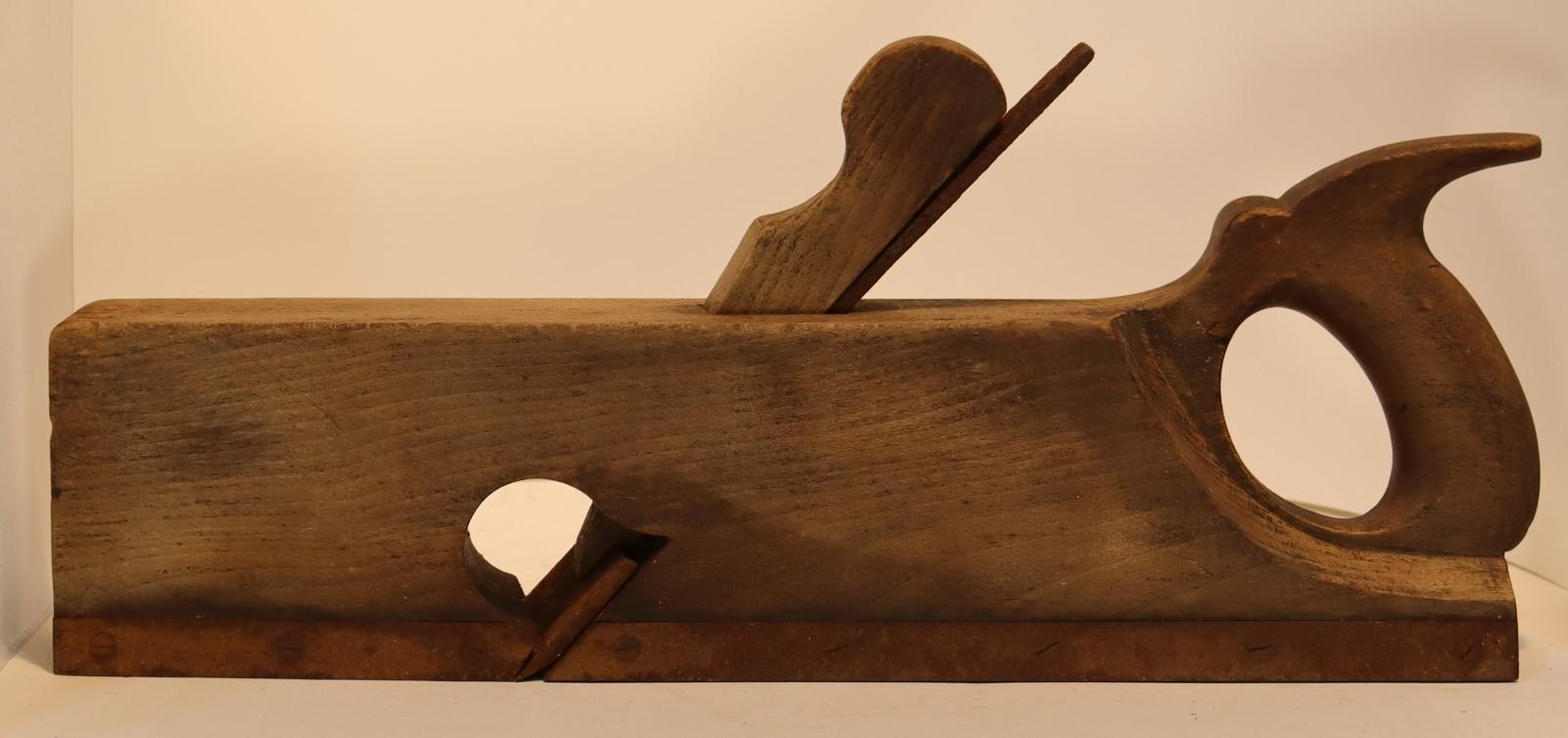 Side view of Wooden Plane