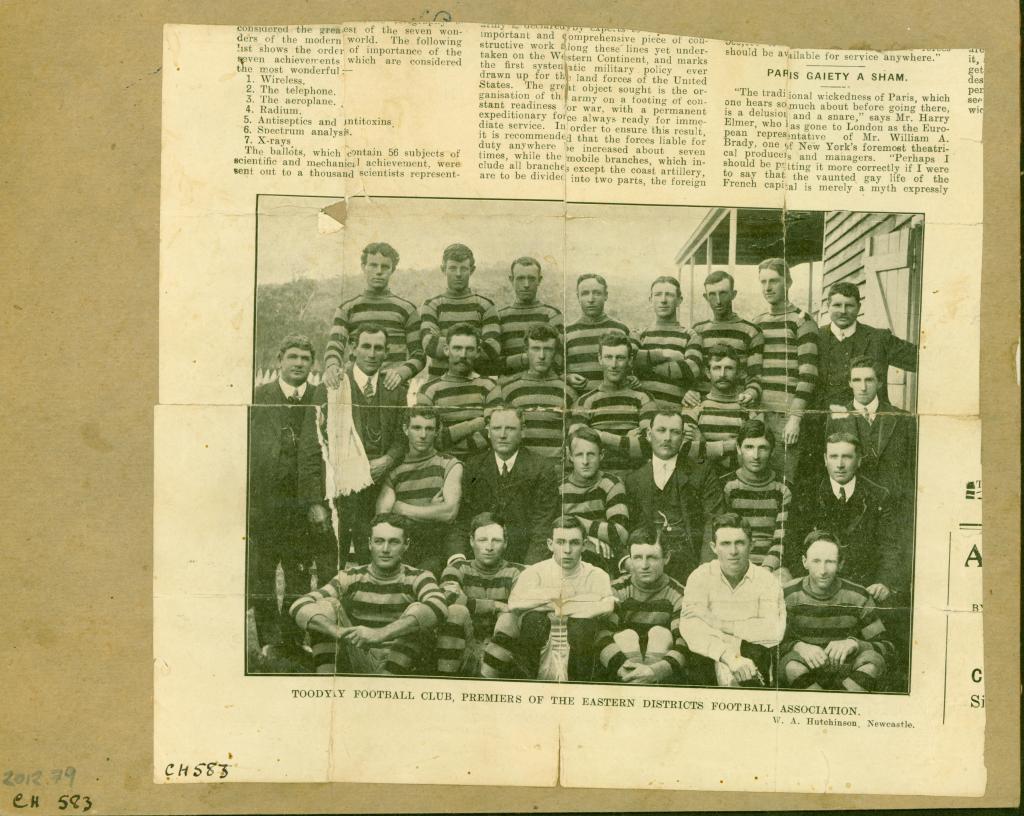 TOODYAY FOOTBALL CLUB NEWSPAPER CLIPPING | Collections WA