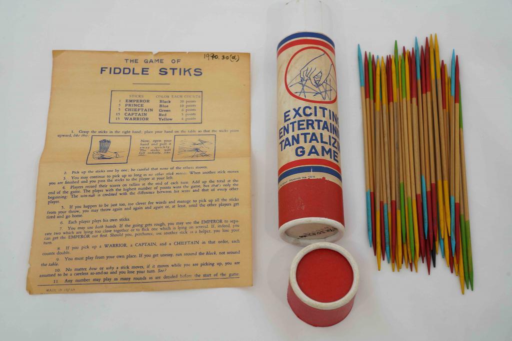 GAME: 'FIDDLESTIKS' (FIDDLE STICKS) | Collections WA