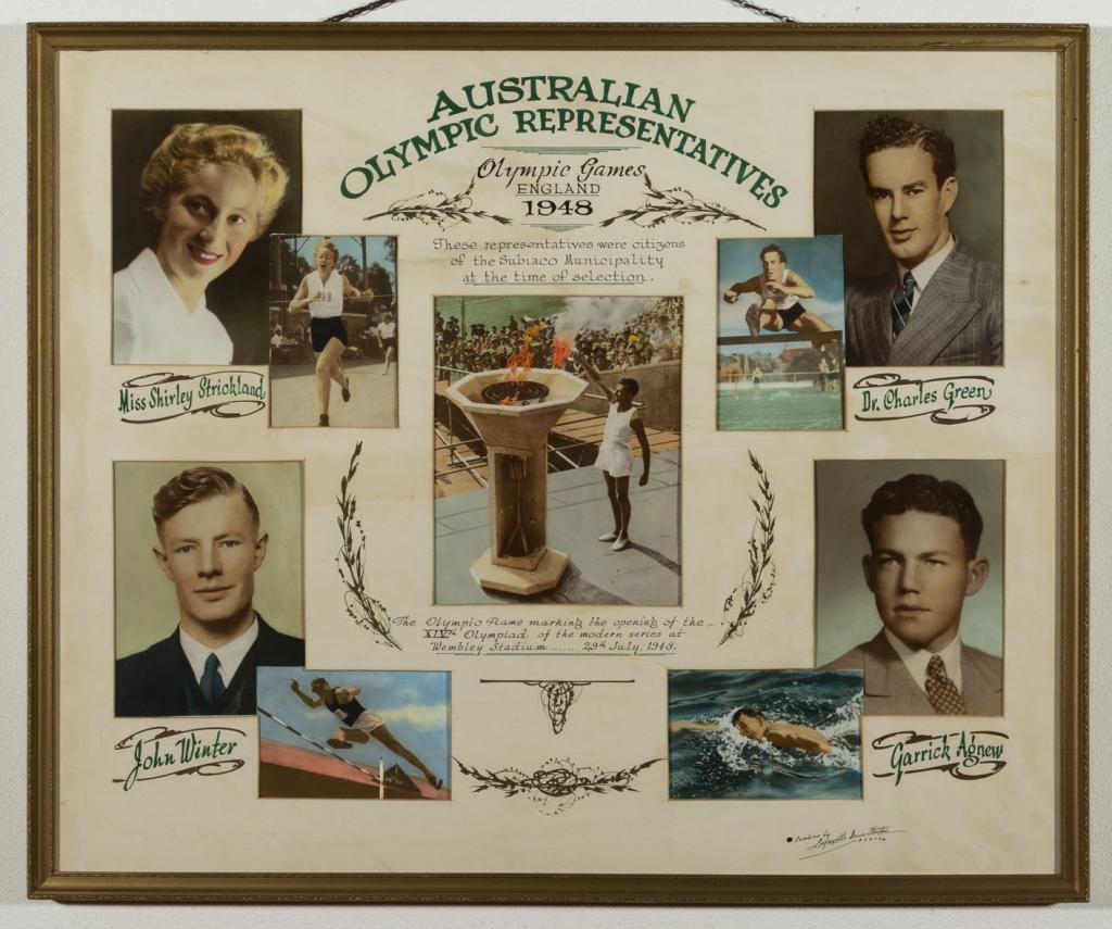 Australian Olympic Reps 1948