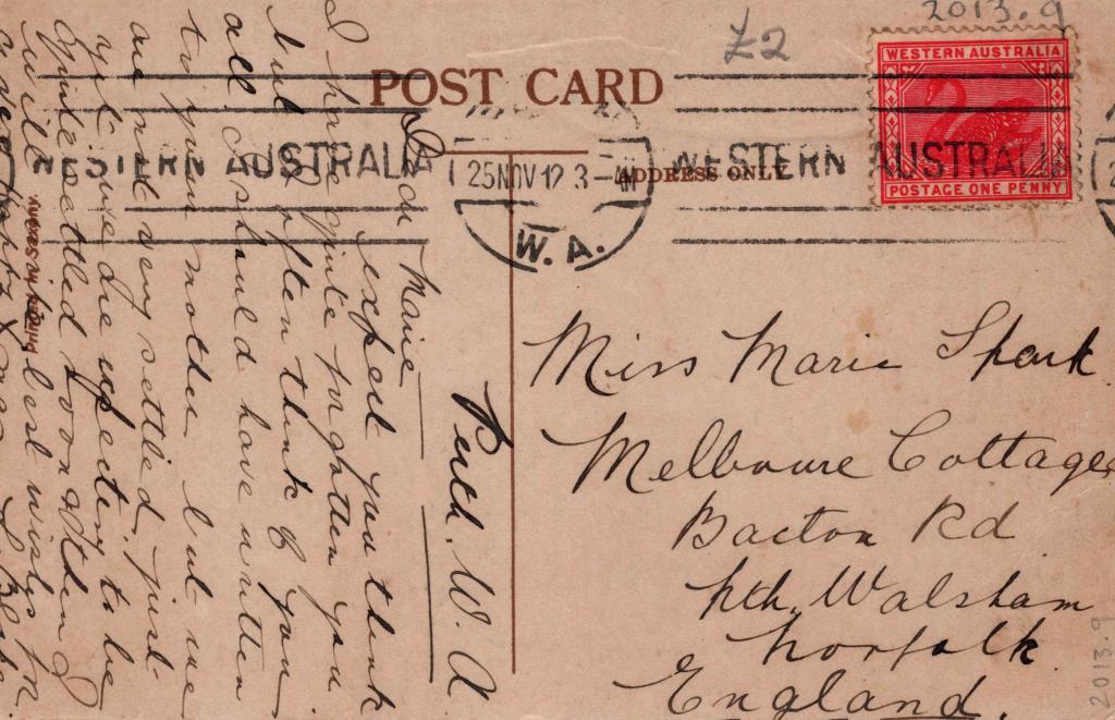 Postcard - Reverse