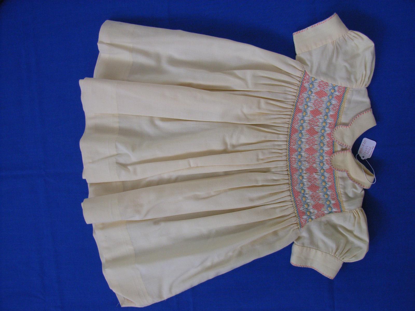 Childs smocked dress