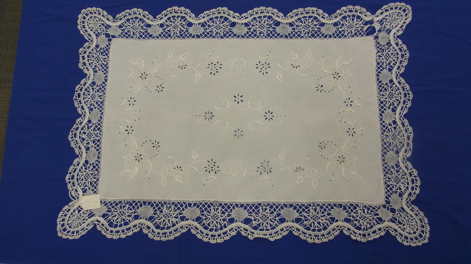 Whitework pillow sham